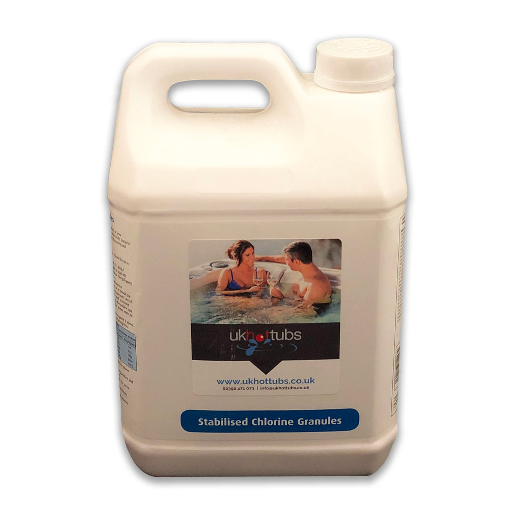 Stabilised Chlorine Granules 5kg UK Hot Tubs Shop