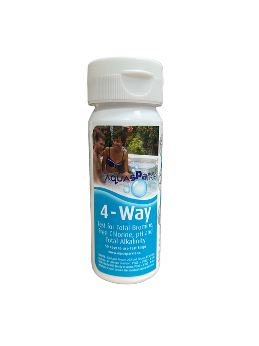 4 Way Test Strips for Hot Tubs by Aquasparkle